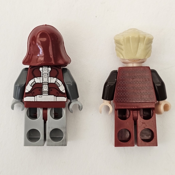 Lot 8 Lego Compatible Star Wars Jedi & Sith Minifigures Darth Vader Emperor - Picture 10 of 10